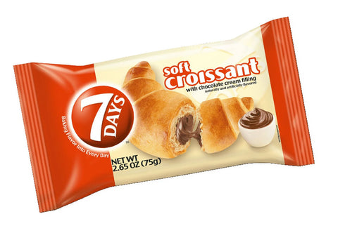 7 Days Soft Croissant with Chocolate 75g