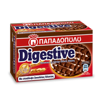 Papadopoulos Digestive with Milk Chocolate 200g