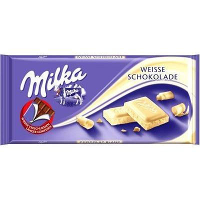 Milka White Chocolate 100g