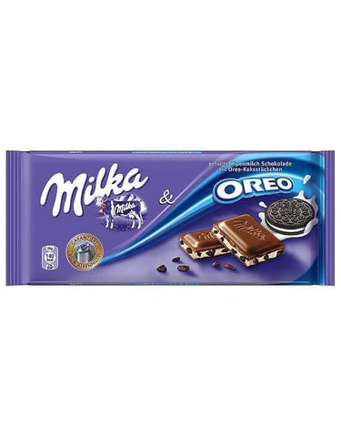 Milka OREO Alpine Milk Chocolate Bar 100g