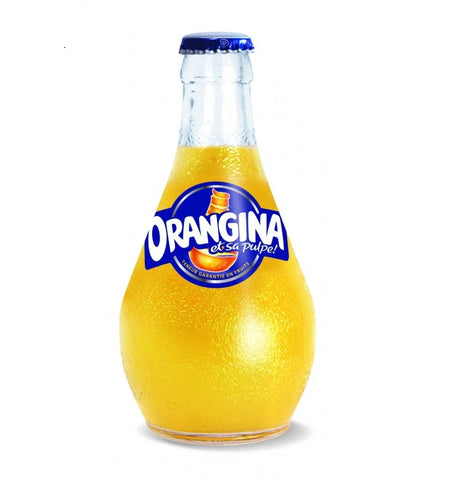 Orangina Beverage 0.25L (8.4 FLOZ) Glass Bottle