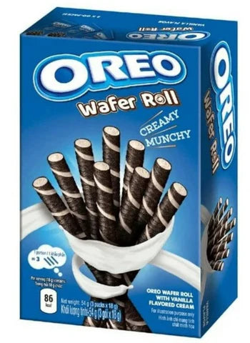 Oreo Wafer Roll, 54g