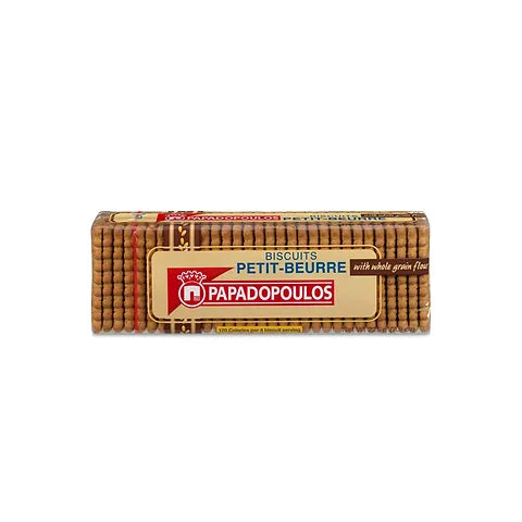 Papadopoulos Petit Beurre WHOLE GRAIN Biscuits 225g