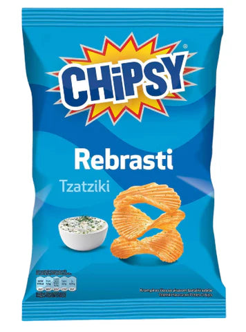 Chipsy Tzatziki Potato Chips Rebrasti 60g